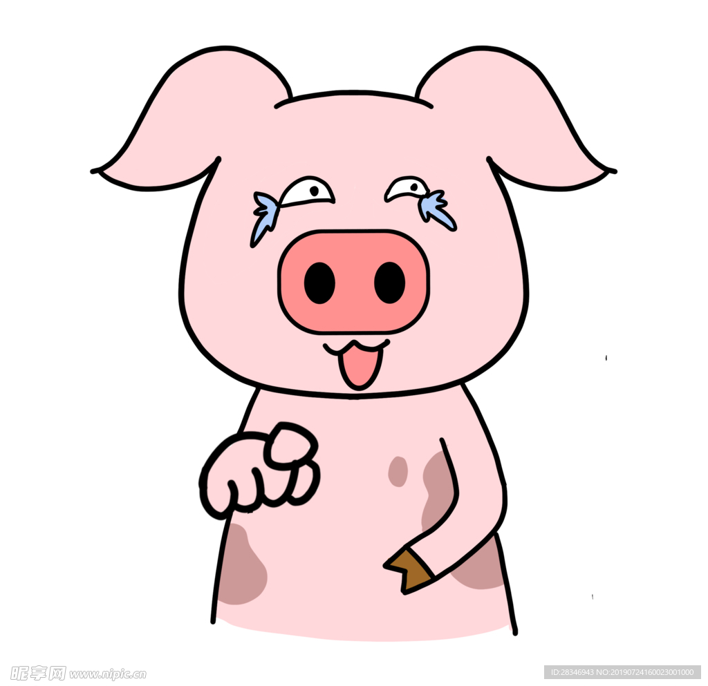 母猪手绘图. 母猪. 矢量图涂鸦风格卡通插图 向量例证. 插画 包括有 动画片, 设计, 敌意, 样式 - 285751920
