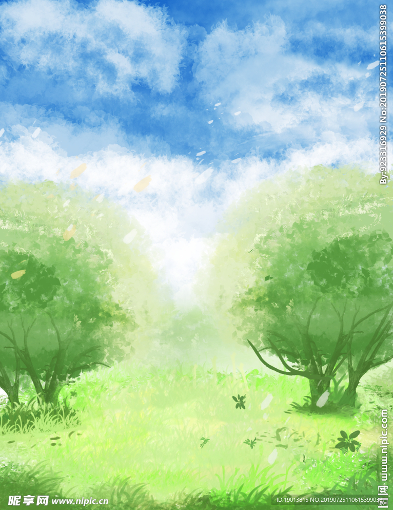 树林背景