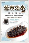 营养海参滋补佳品海报