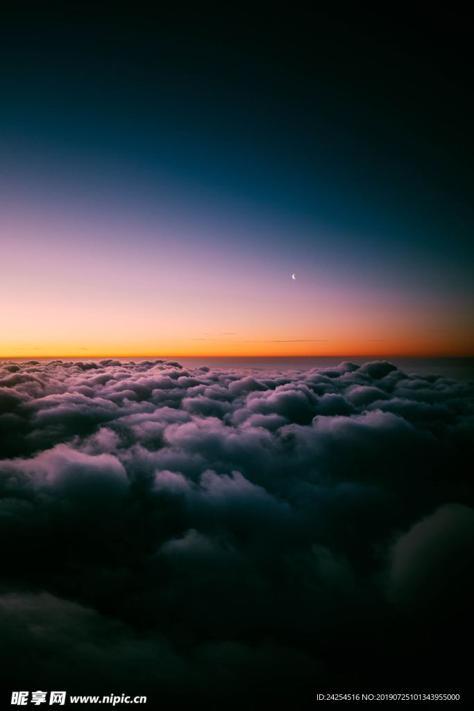 天空云端背景