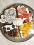 水果华夫饼