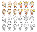 小孩表情