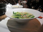 生菜肉片汤