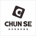 纯色家庭影像馆LOGO 商标