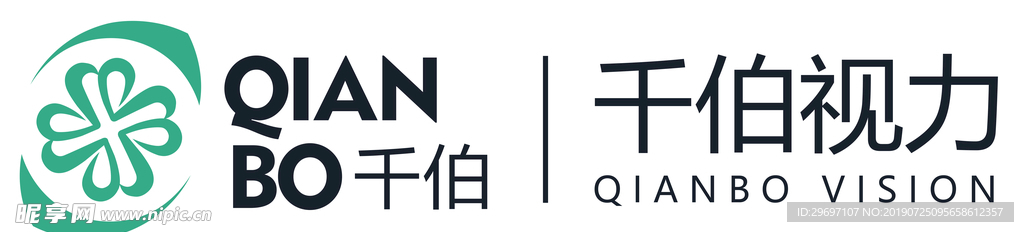 千伯视力LOGO 商标