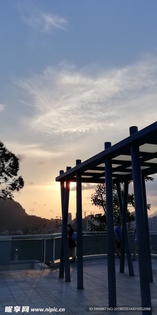 晚霞