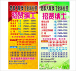 招聘展架