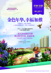 高端房地产开盘海报