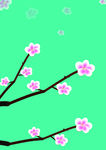 鼠绘梅花