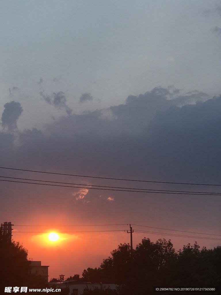 美丽的夕阳