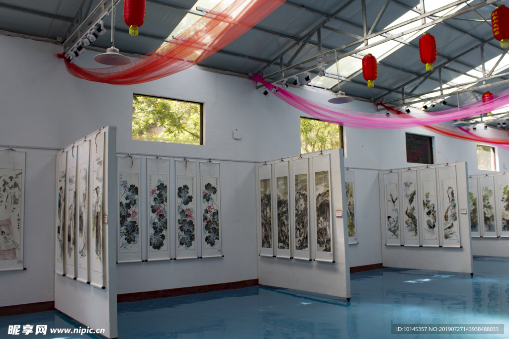 画展现场