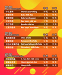 奶茶价目表