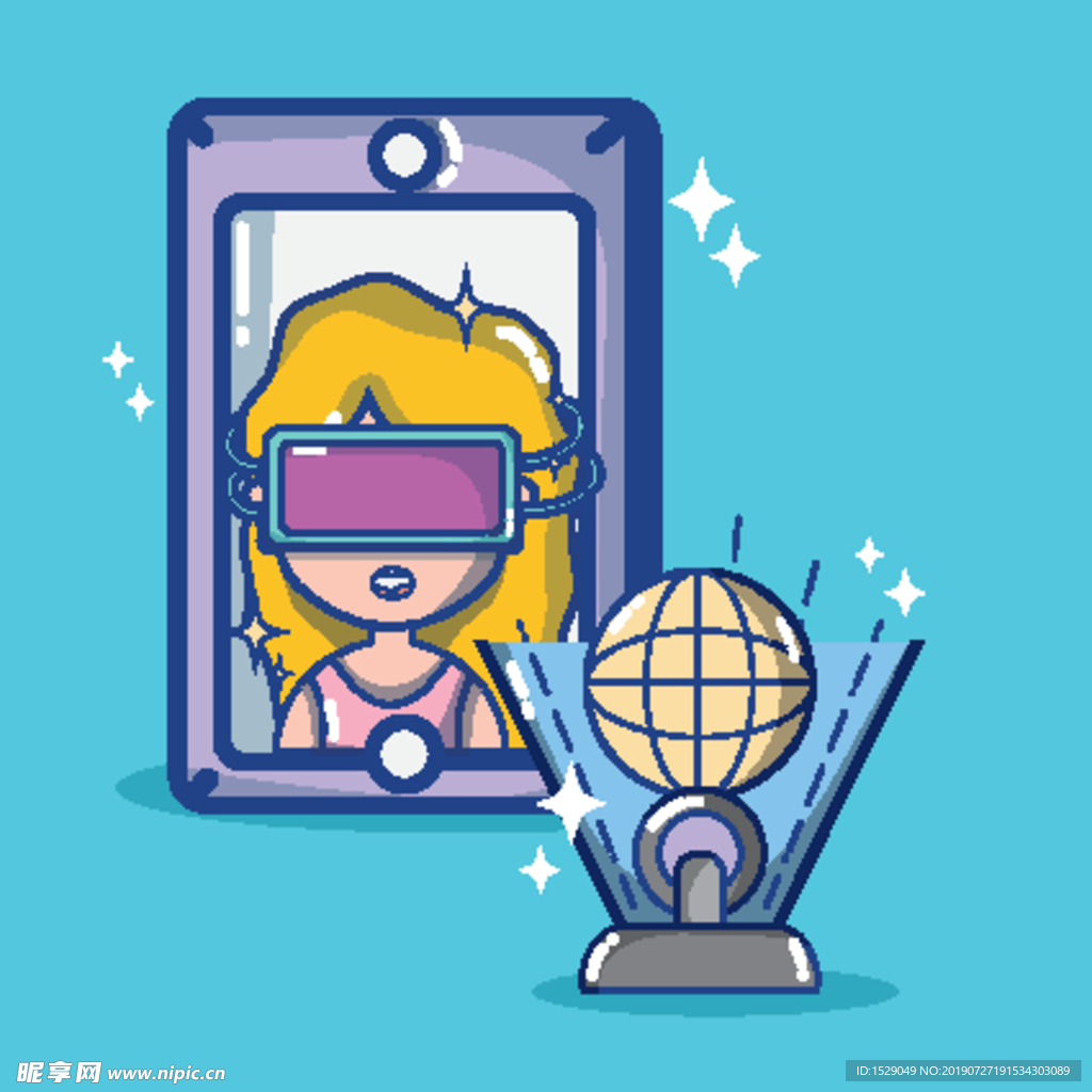 视频游戏女孩