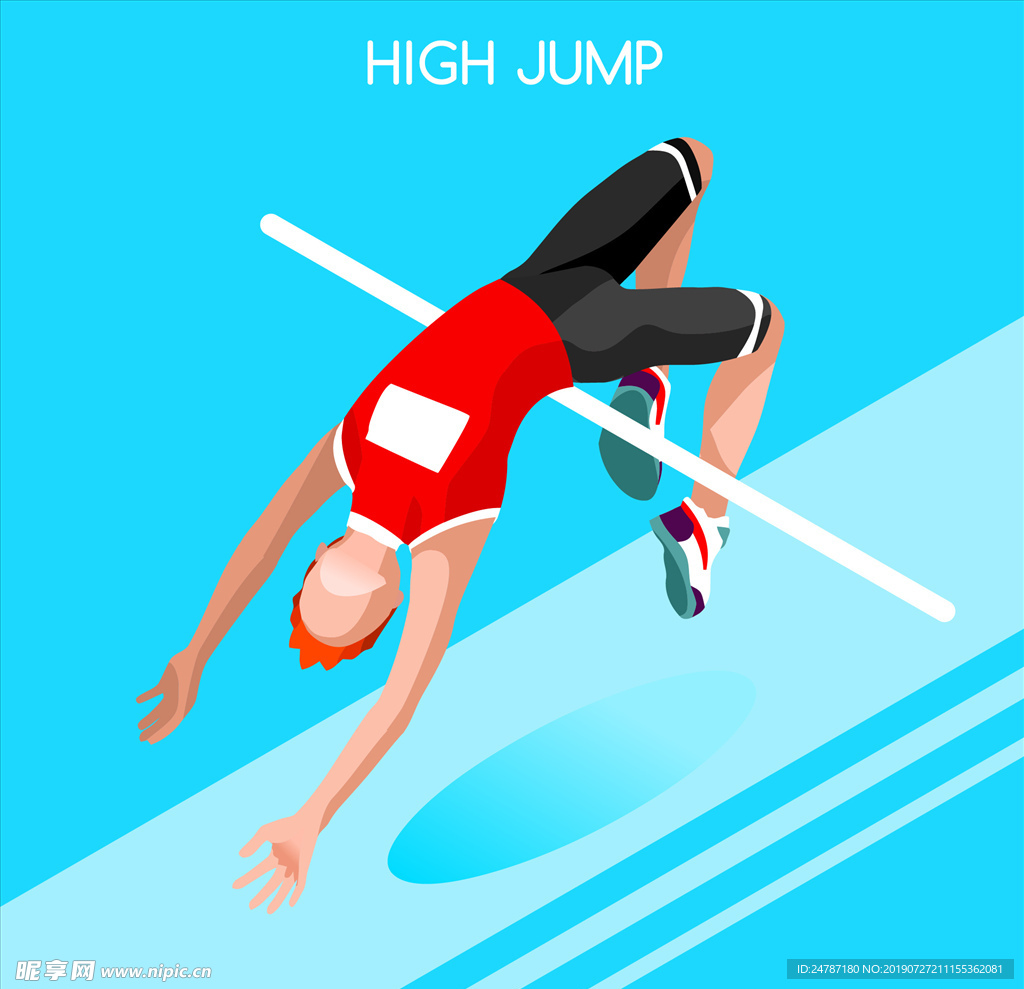跳高运动员