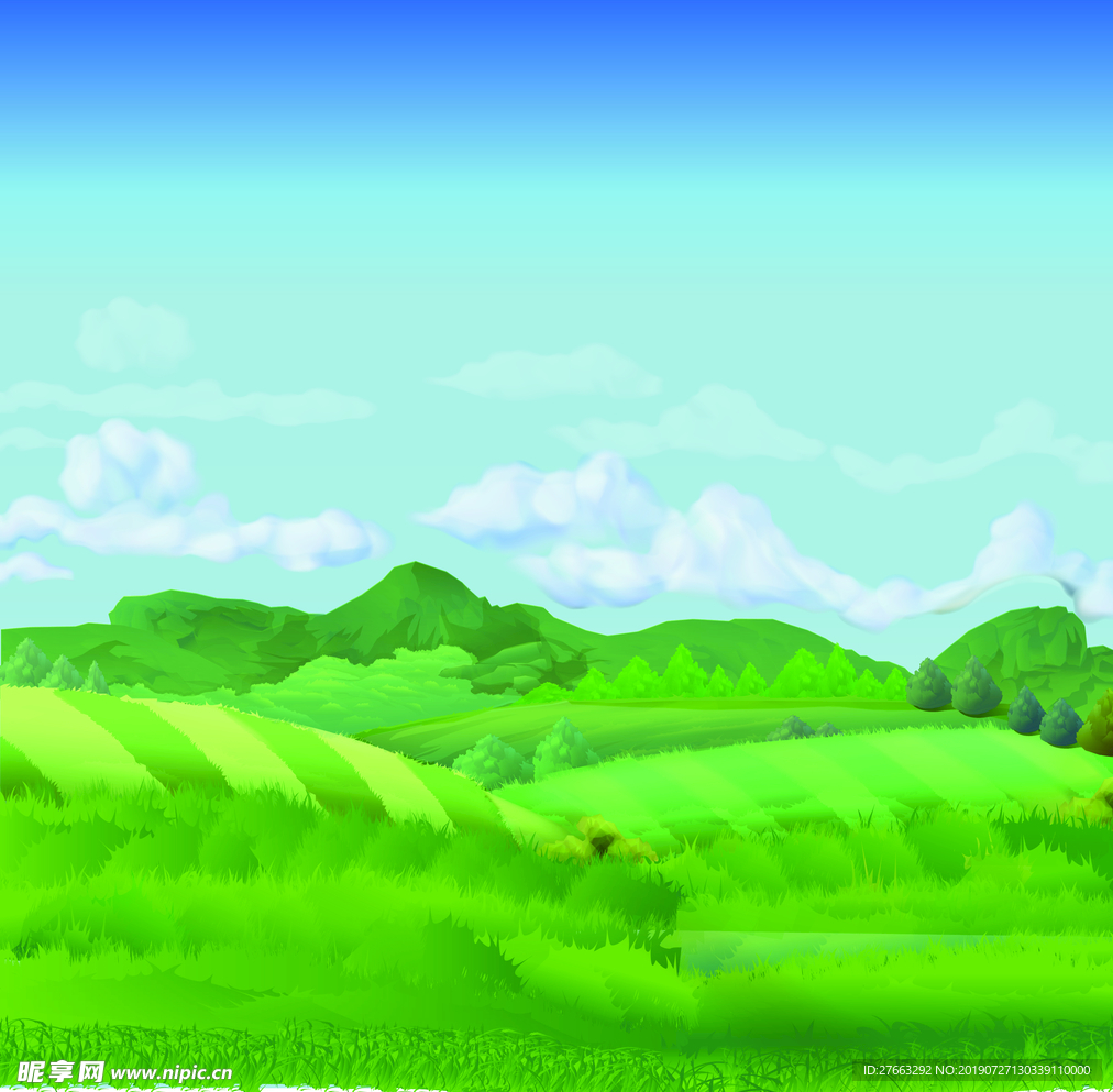 绿色田野