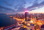 青岛城市夜景