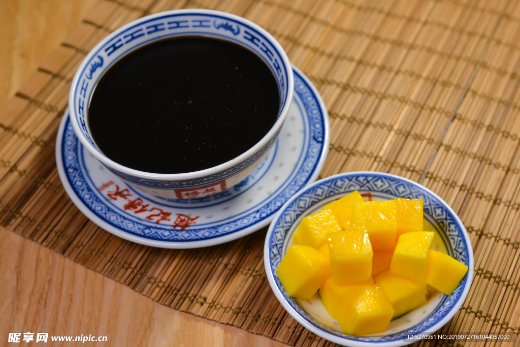 龟苓膏 芒果