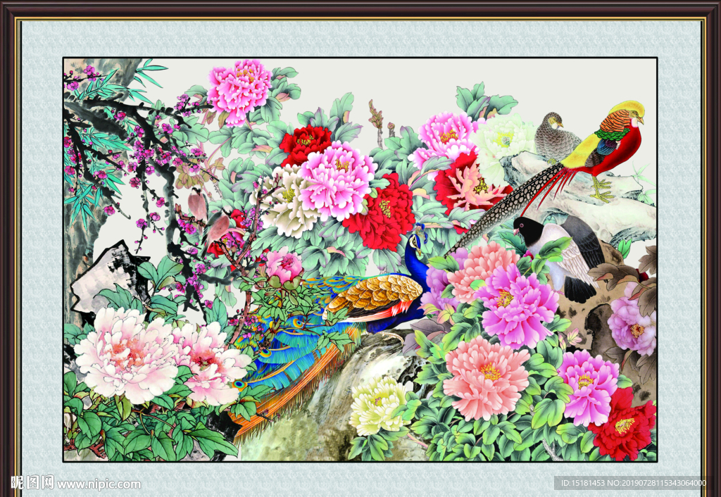 中式花鸟