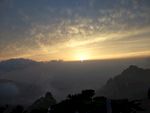 黄山日落风景摄影