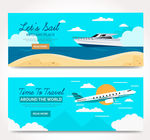2款创意旅行工具banner