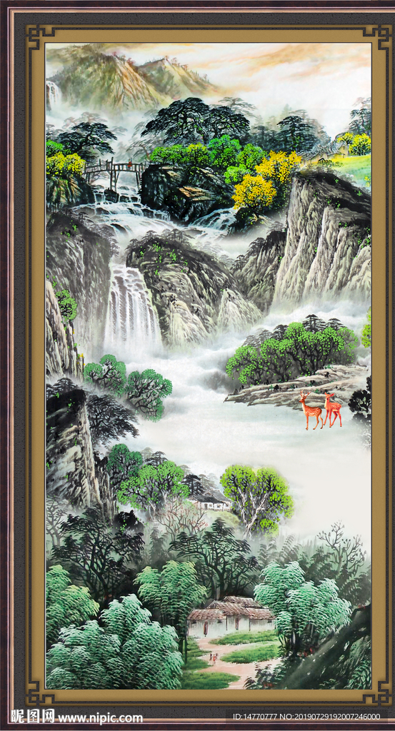 山水风景图 山