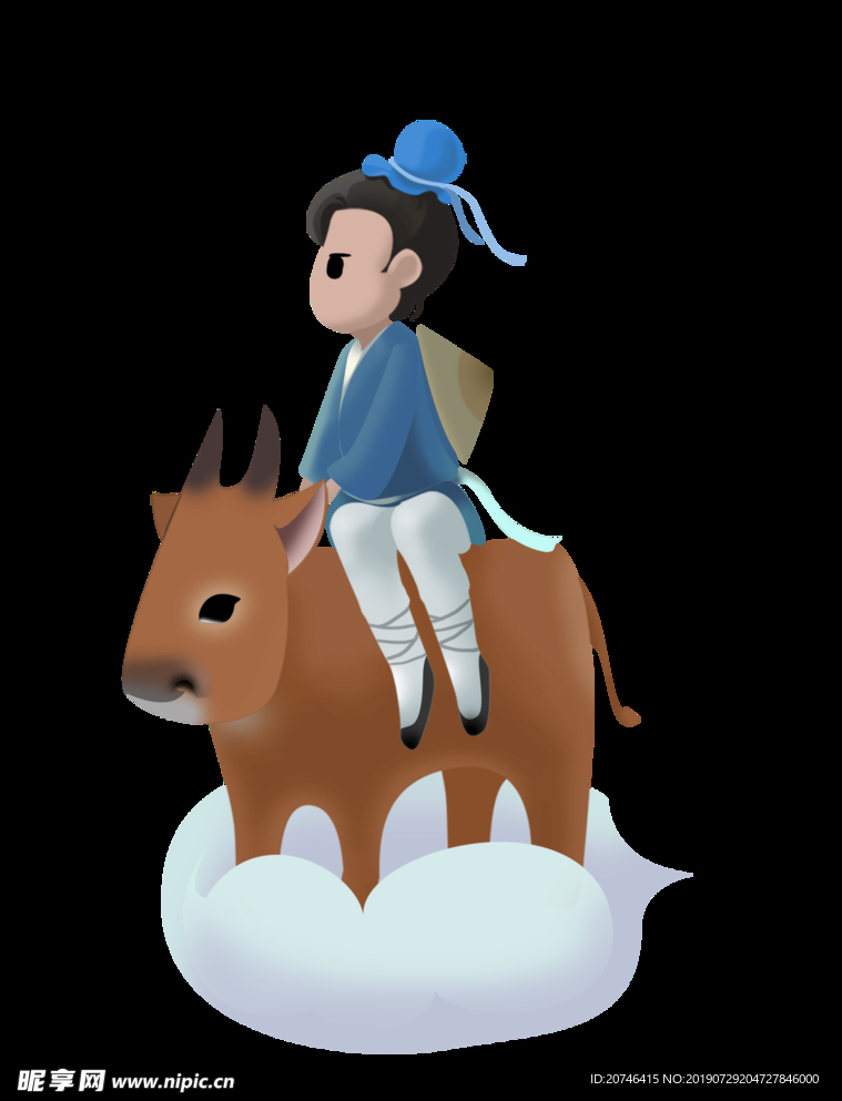 插画牛郎