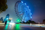 摩天轮夜景