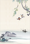 水墨风背景