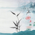 水墨风背景