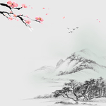 水墨风背景