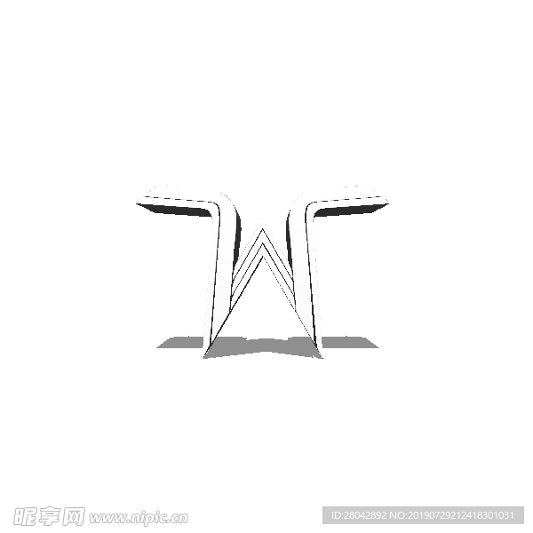 W字体