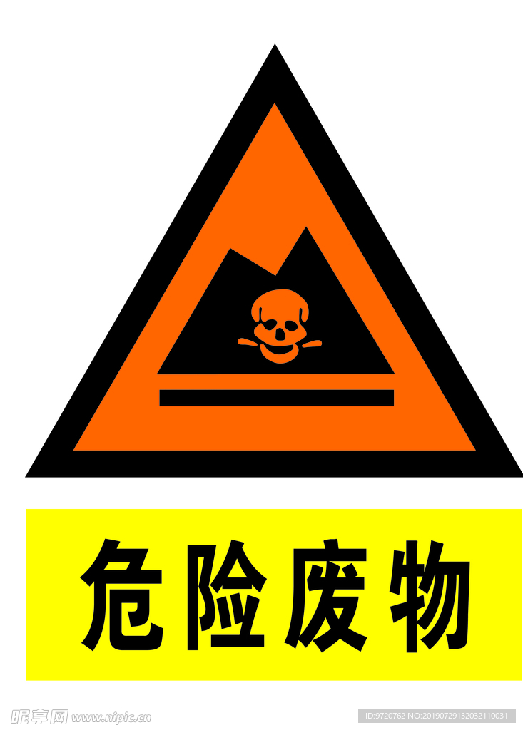 危险废物 危险标志