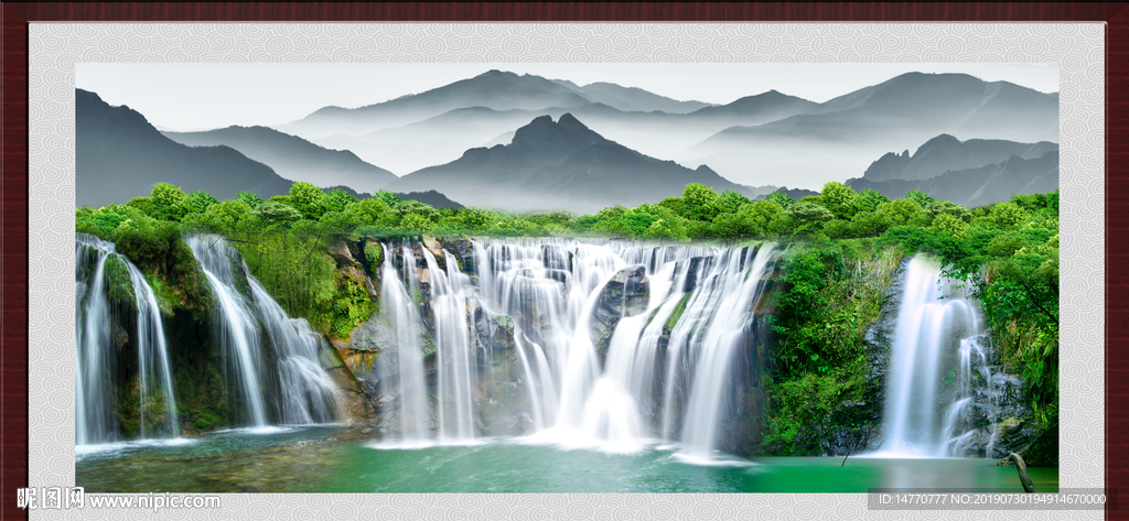 山水风景图
