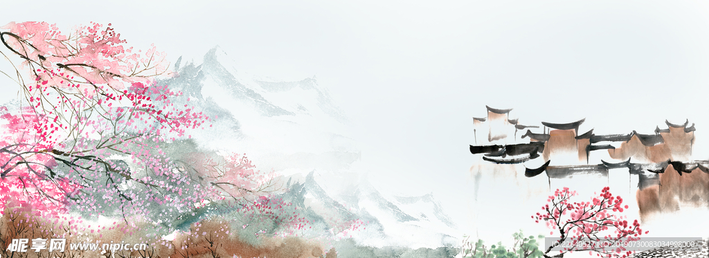 水墨画