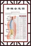 脊椎全息图海报