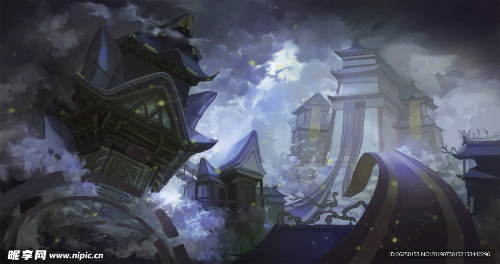 星空   城堡   蓝色系列