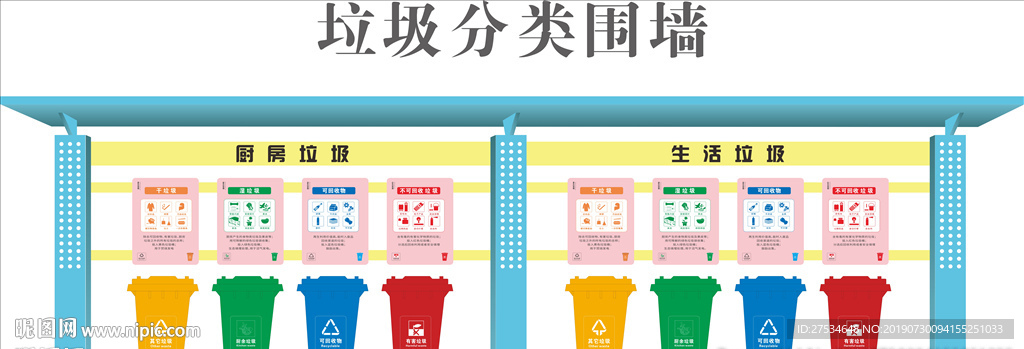 垃圾分类亭