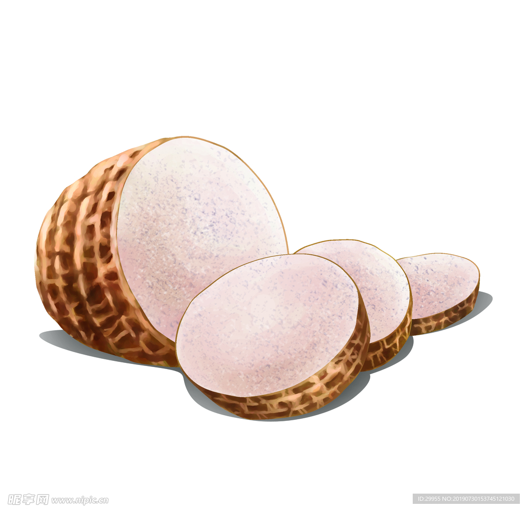 芋头 切块   食物