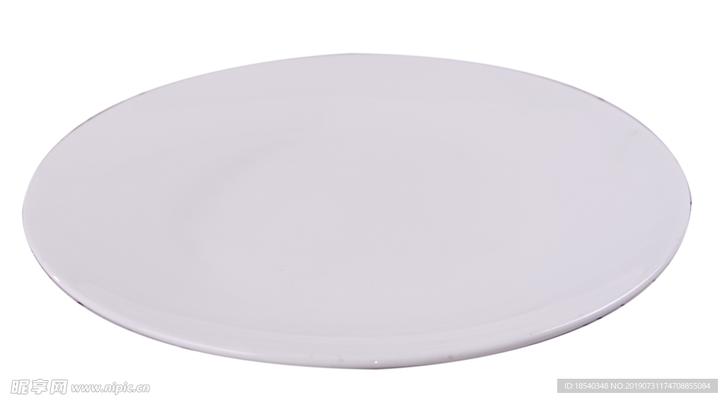 白盘子抠图素材