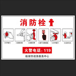 消防栓使用方法