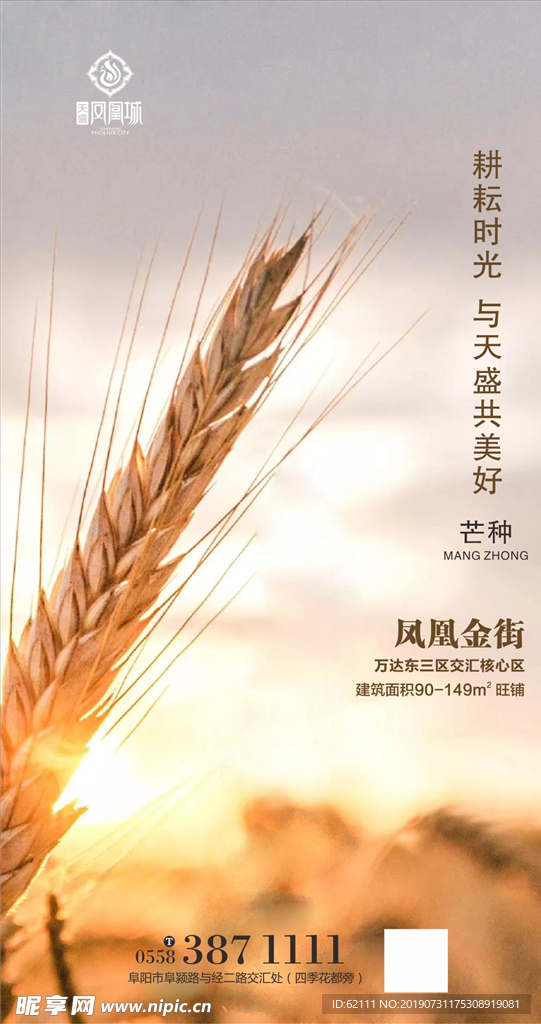 地产芒种微信图