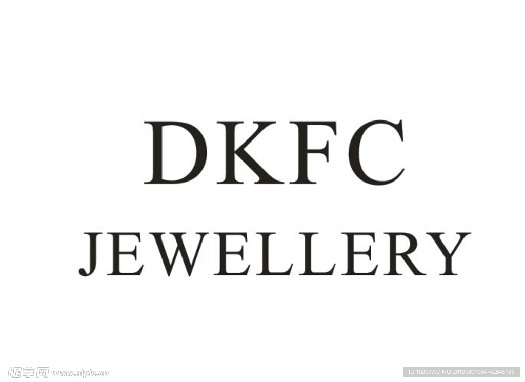 dkfc logo 珠宝 标志