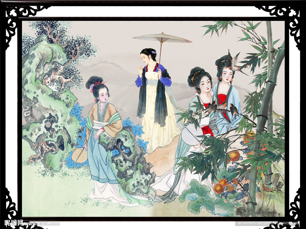 仕女图