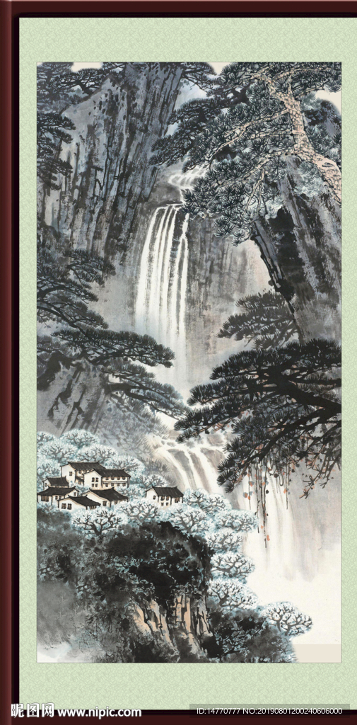 山水风景画