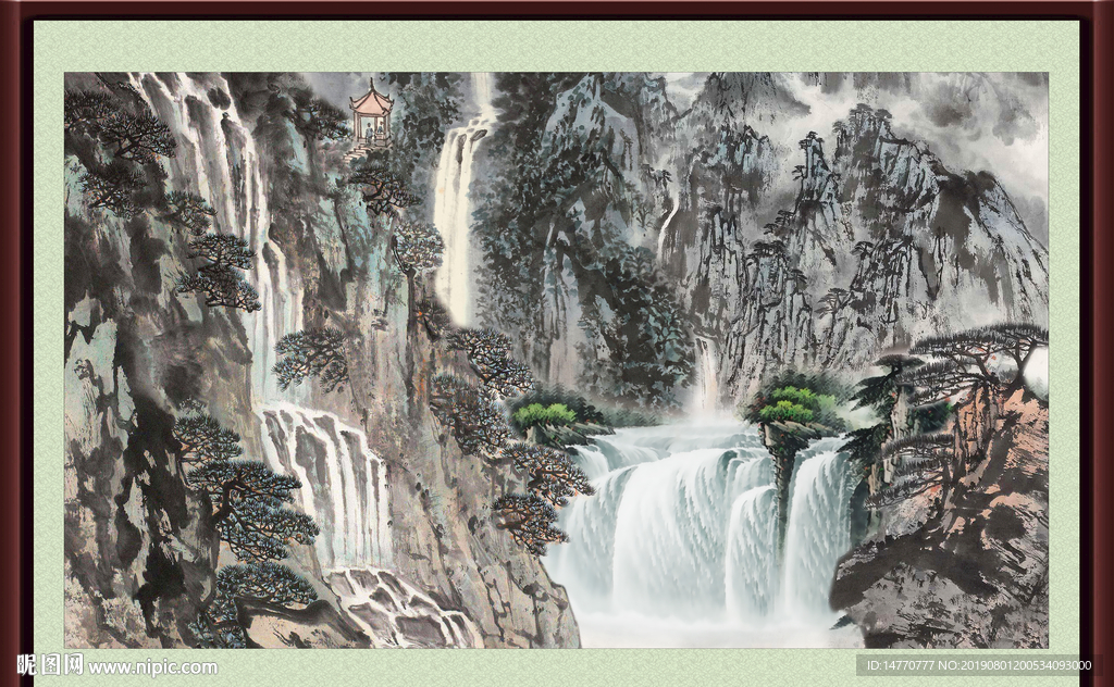 山水风景画