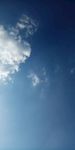 蓝天白云照片 手机拍摄