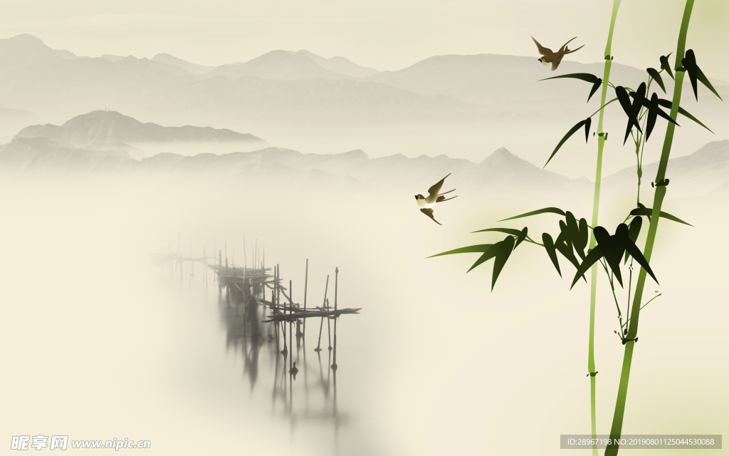 墨 竹