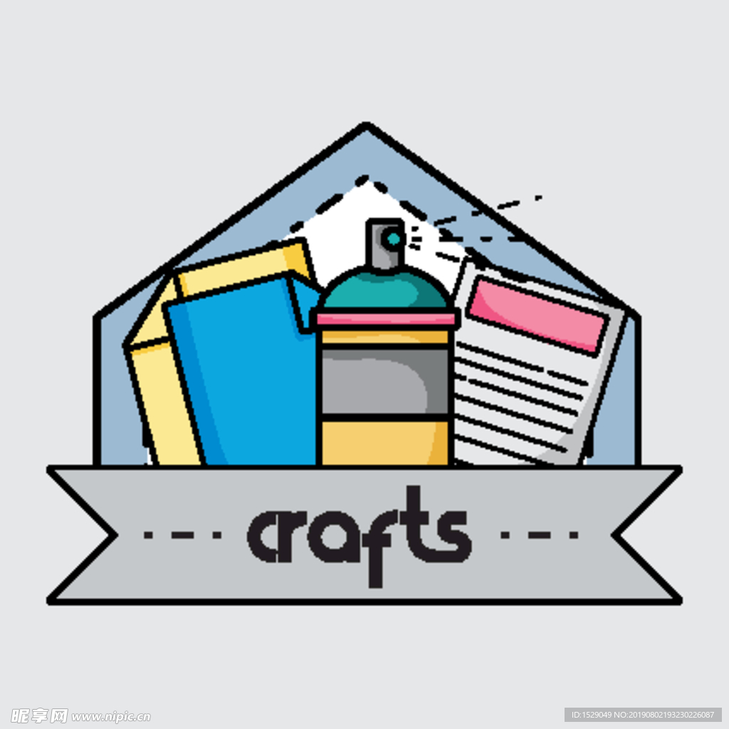 手绘手艺制作背景