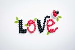 爱  love   爱心 水果