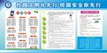 校园安全知识展板